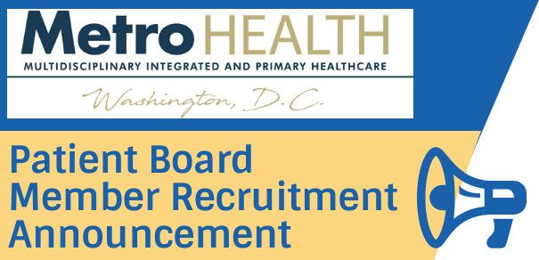 Patient Board Member Recruitment Announcement
